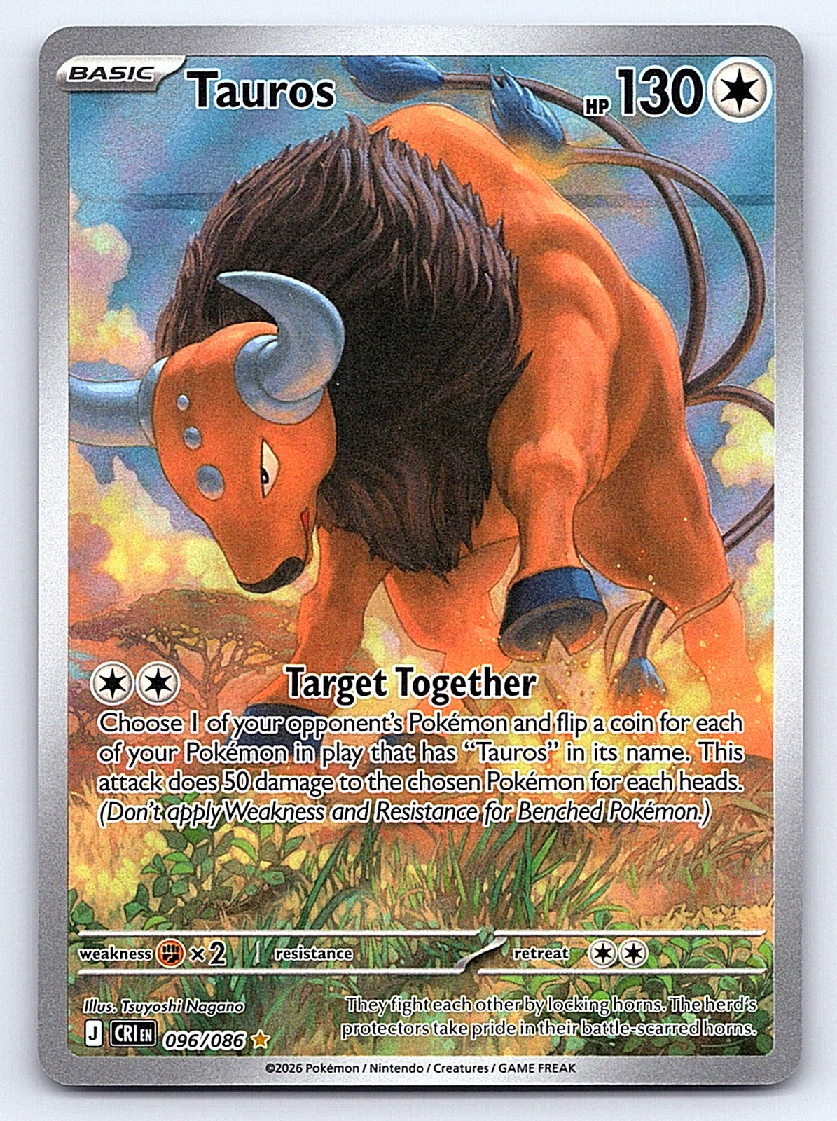 Tauros 096/086 – ME04: Chaos Rising