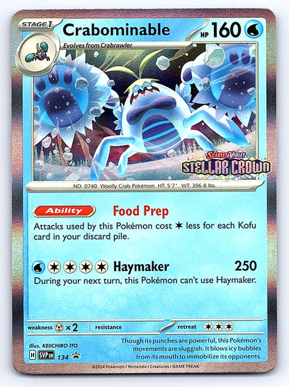 Crabominable - 134 134/142 – SV: Scarlet & Violet Promo Cards