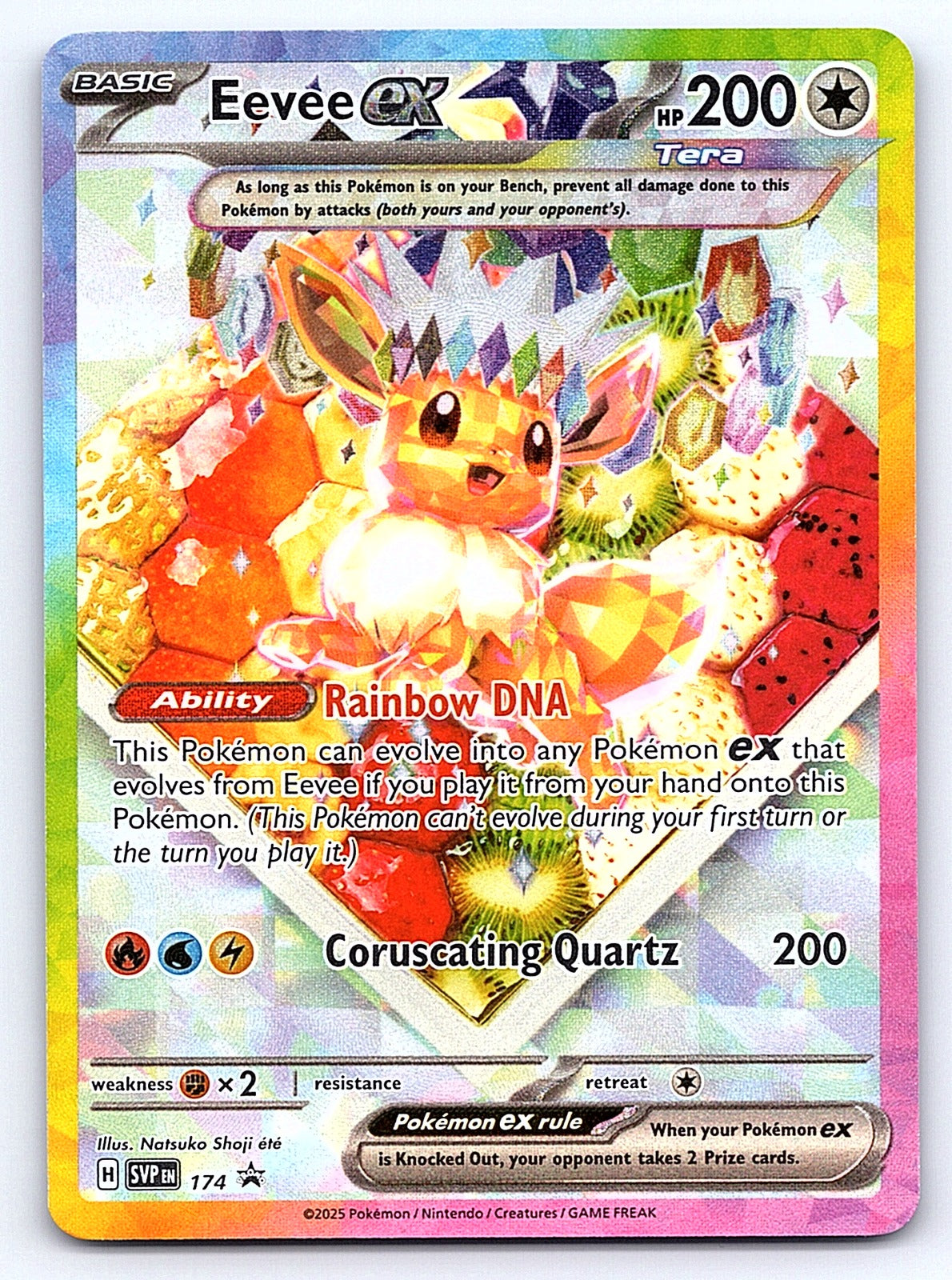 Eevee ex 174 – SV: Scarlet & Violet Promo Cards