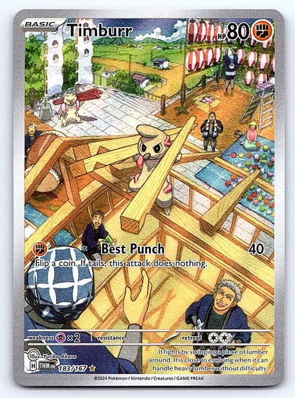 Timburr 183/167 – SV06: Twilight Masquerade