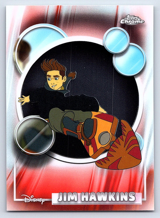Jim Hawkins #62 Base — Topps Chrome Disney
