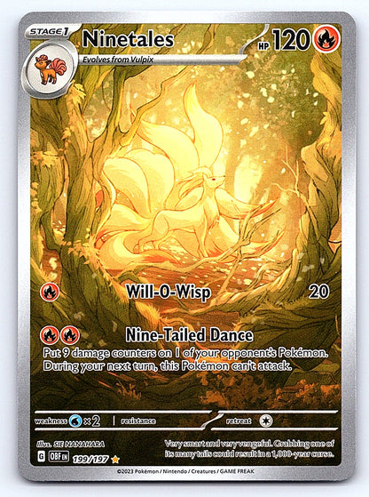 Ninetales 199/197 – SV03: Obsidian Flames