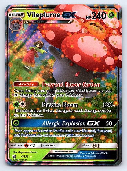Vileplume GX 4/236 – SM - Cosmic Eclipse