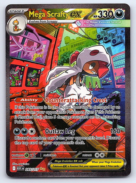 Mega Scrafty ex - 285/217 – ME: Ascended Heroes