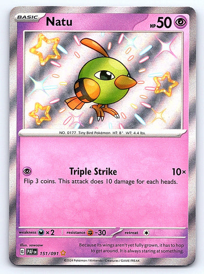 Natu 151/091 – SV: Paldean Fates