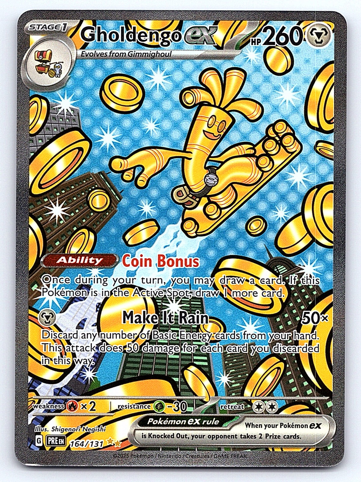 Gholdengo ex 164/131 – SV: Prismatic Evolutions