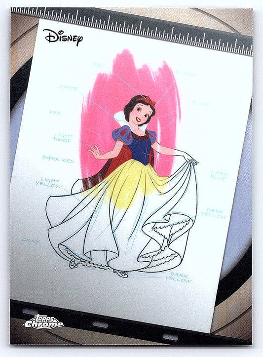 Snow White #I&P 1 Disney Ink & Paint — Topps Chrome Disney Disney Ink & Paint