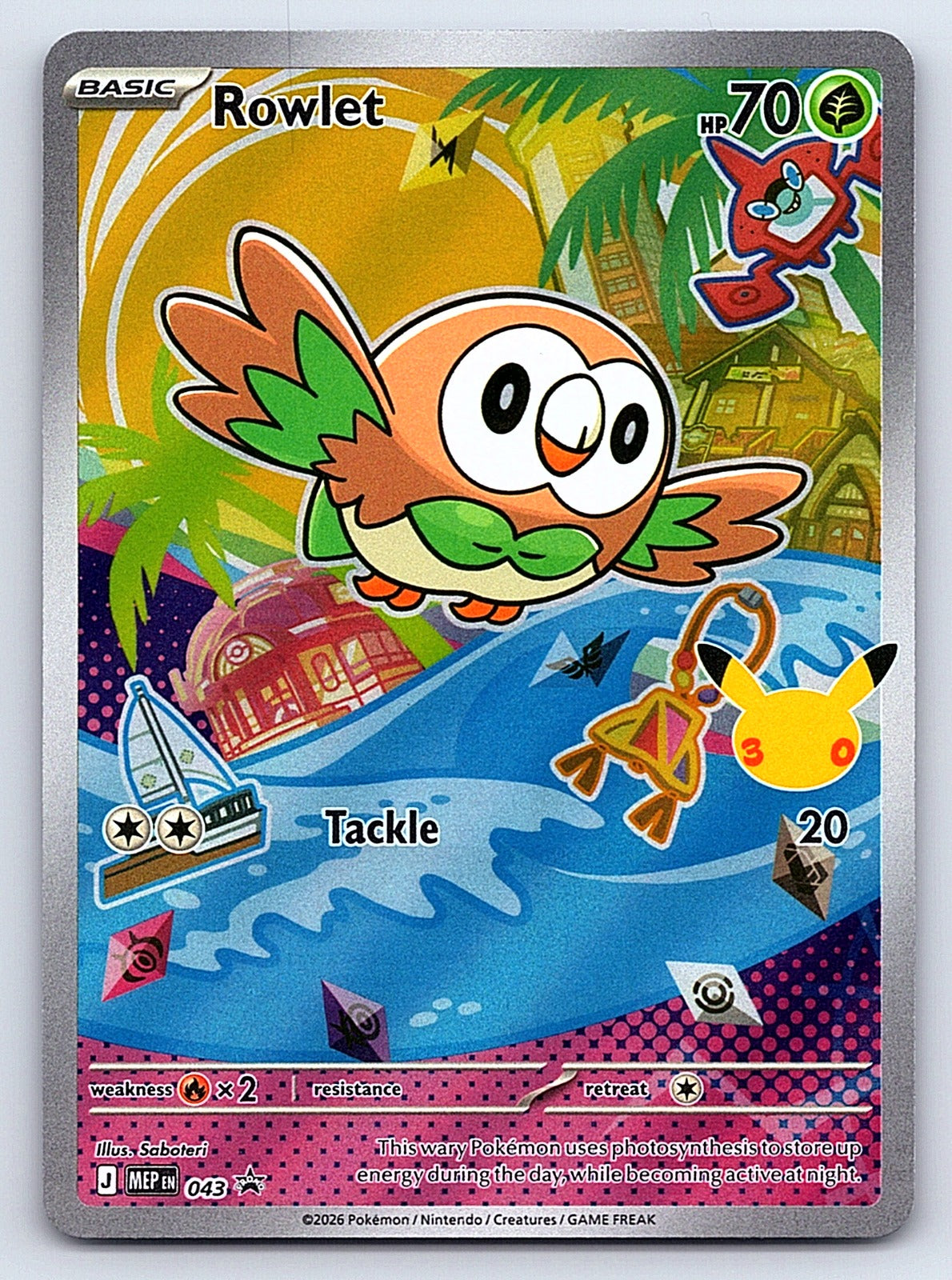 Rowlet 043 – ME: Mega Evolution Promo