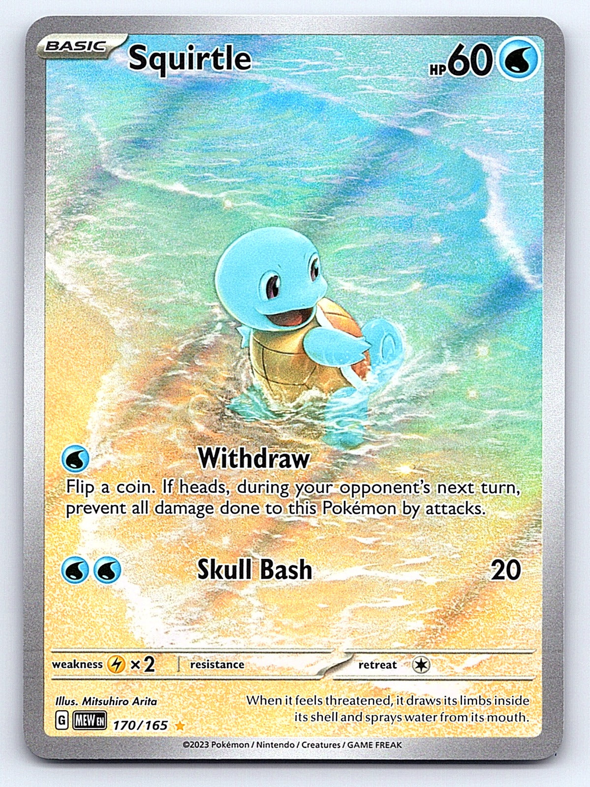 Squirtle 170/165 – SV: Scarlet & Violet 151