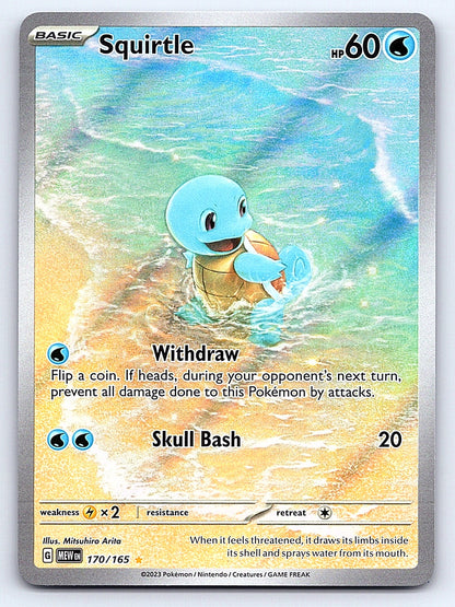 Squirtle 170/165 – SV: Scarlet & Violet 151