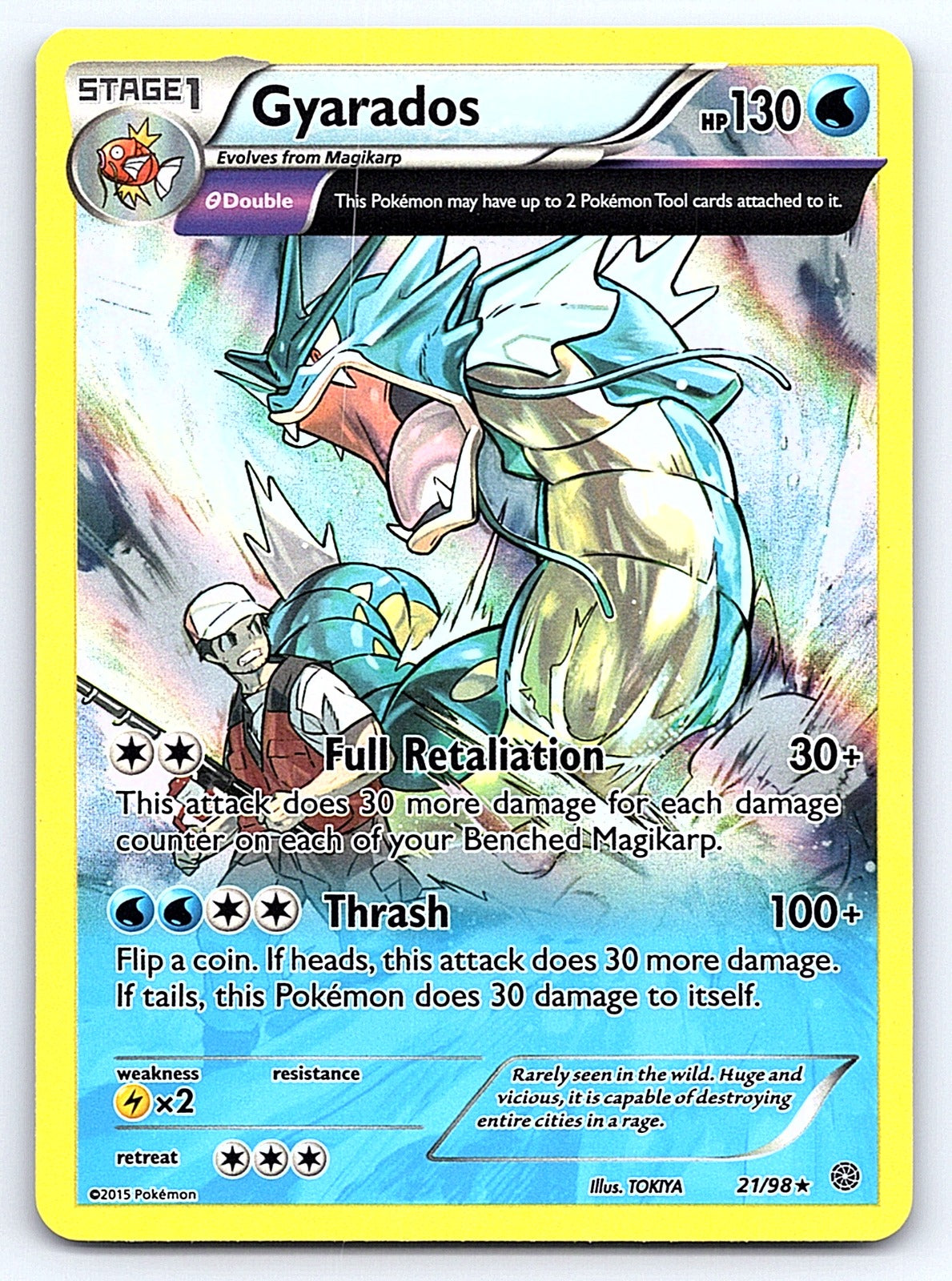 Gyarados (21) 21/98 – XY - Ancient Origins