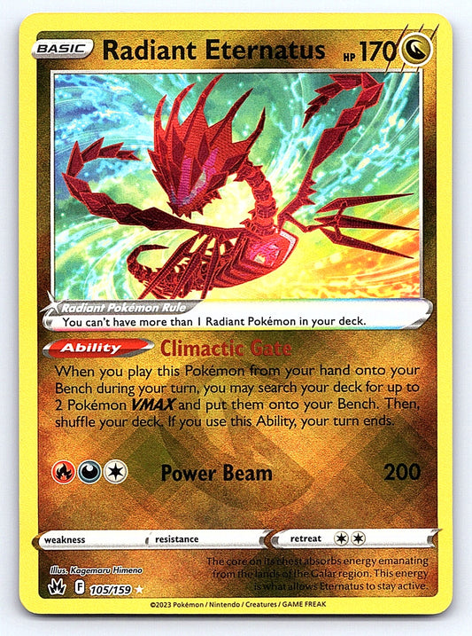 Radiant Eternatus 105/159 – SWSH: Crown Zenith