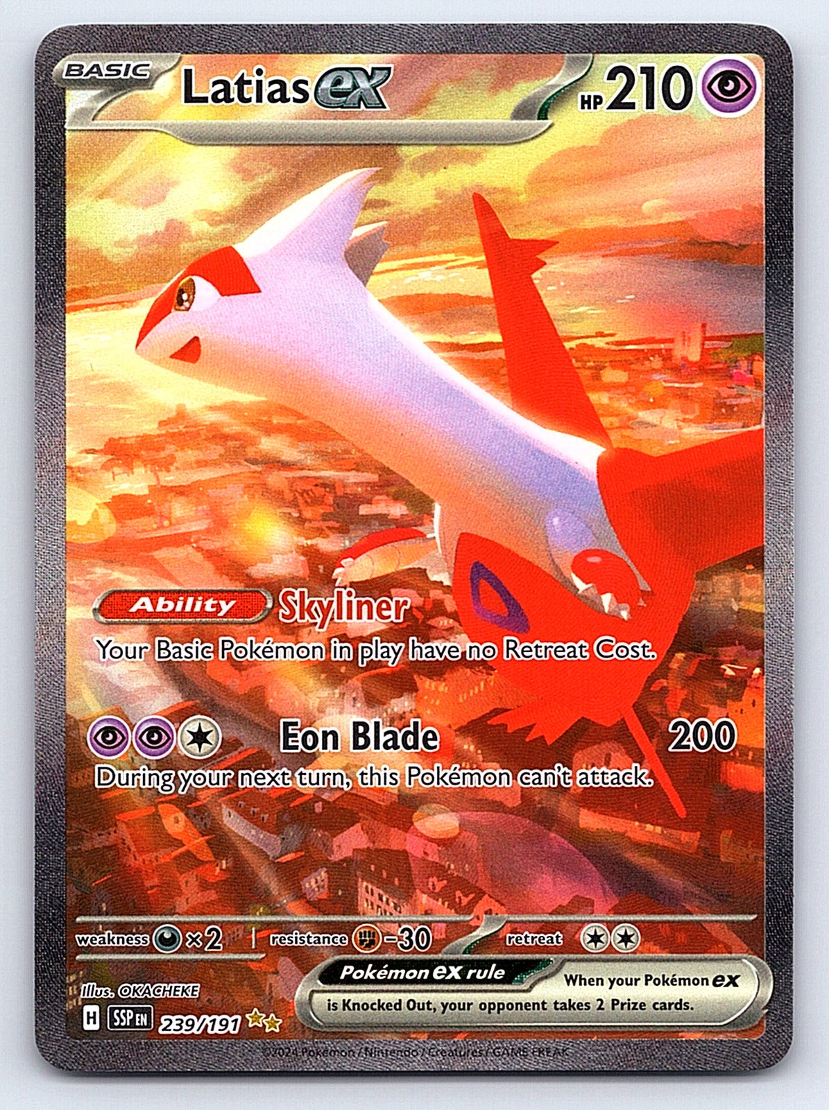 Latias ex 239/191 – SV08: Surging Sparks