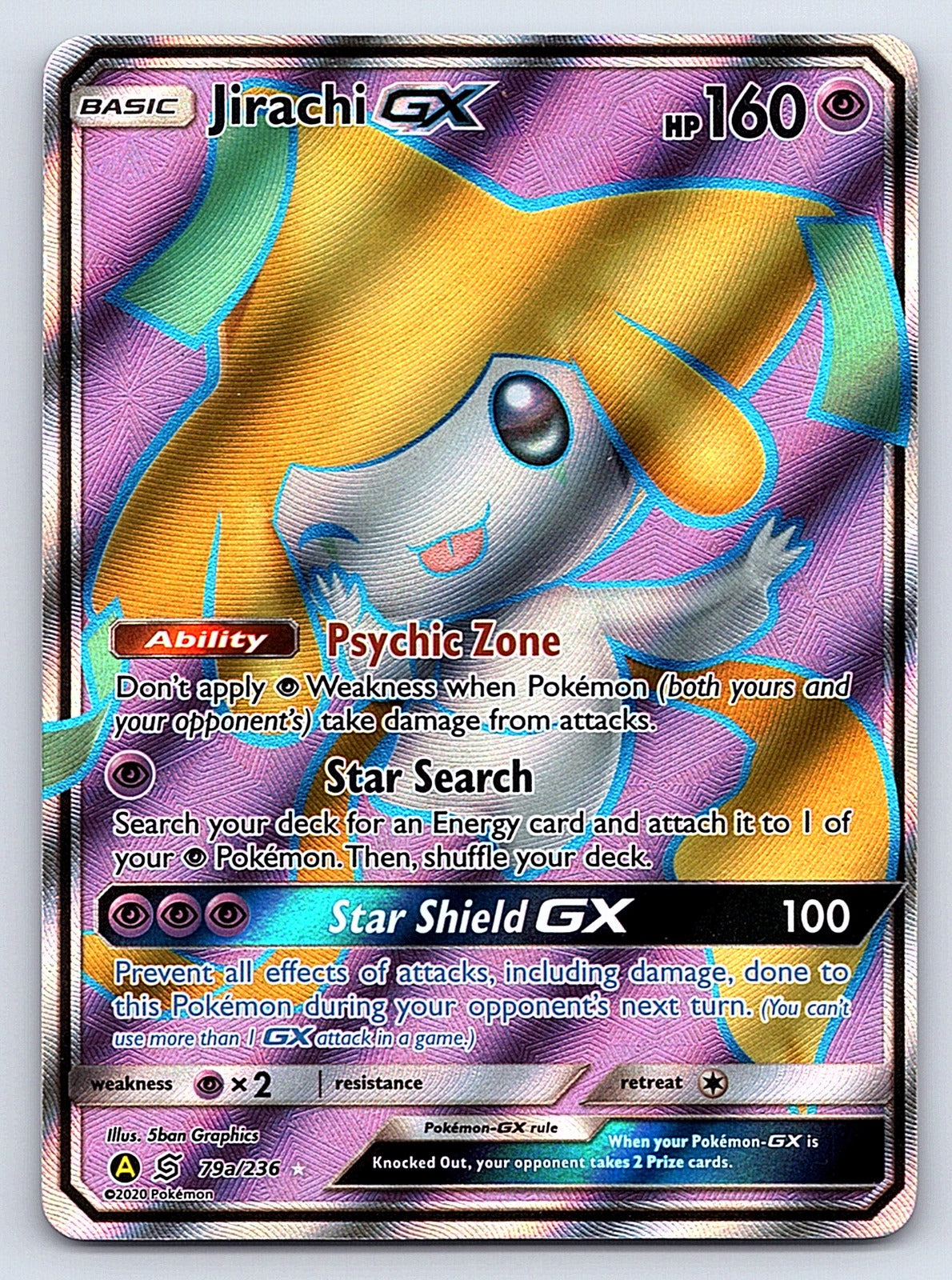 Jirachi GX - 79a/236 079a/236 – Alternate Art Promos