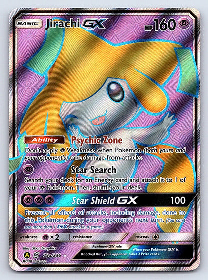Jirachi GX - 79a/236 079a/236 – Alternate Art Promos