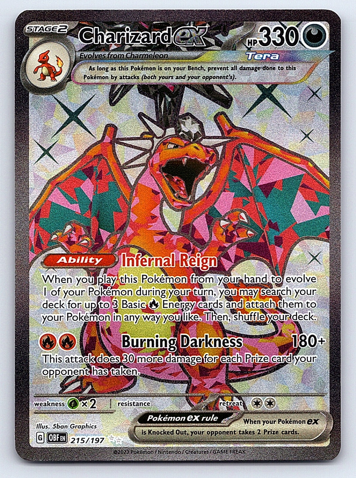 Charizard ex 215/197 – SV03: Obsidian Flames