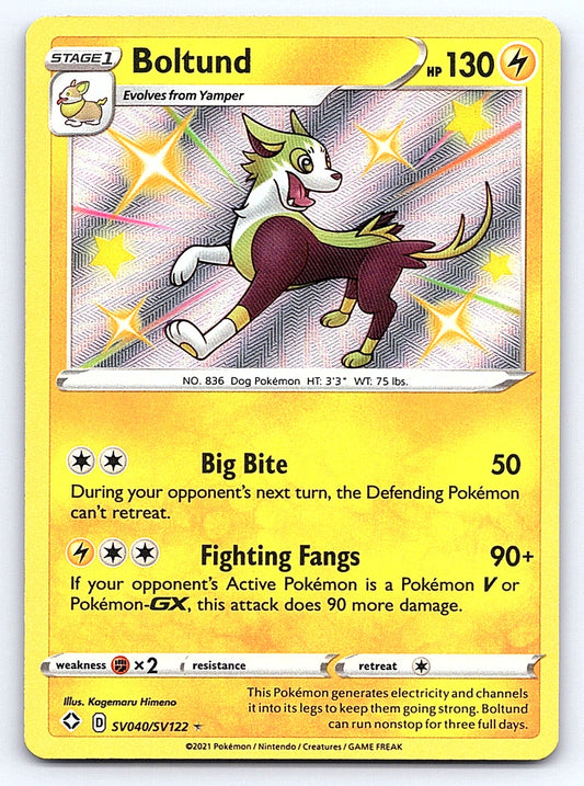 Boltund SV040/SV122 – Shining Fates: Shiny Vault