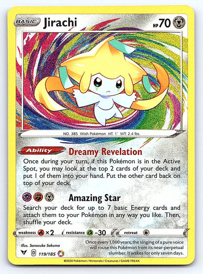 Jirachi 119/185 – SWSH04: Vivid Voltage