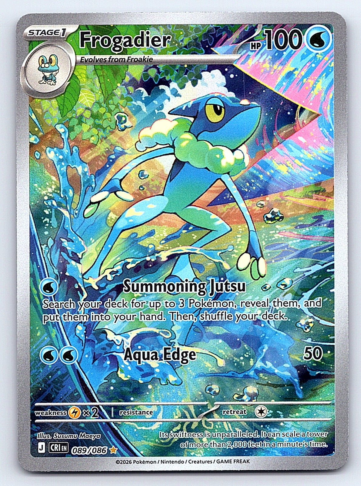 Frogadier 089/086 – ME04: Chaos Rising