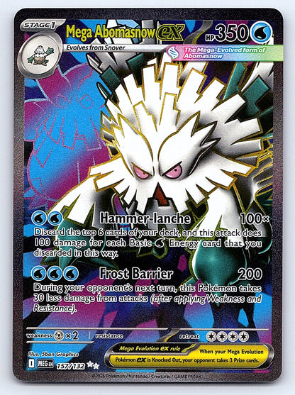 Mega Abomasnow ex 157/132 – ME01: Mega Evolution