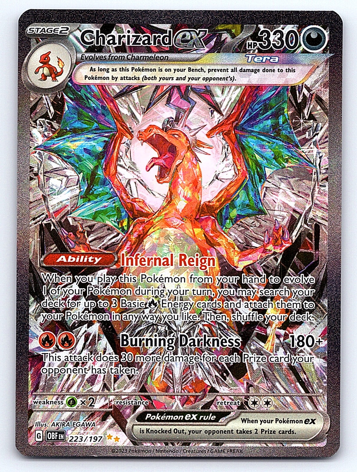 Charizard ex 223/197 – SV03: Obsidian Flames