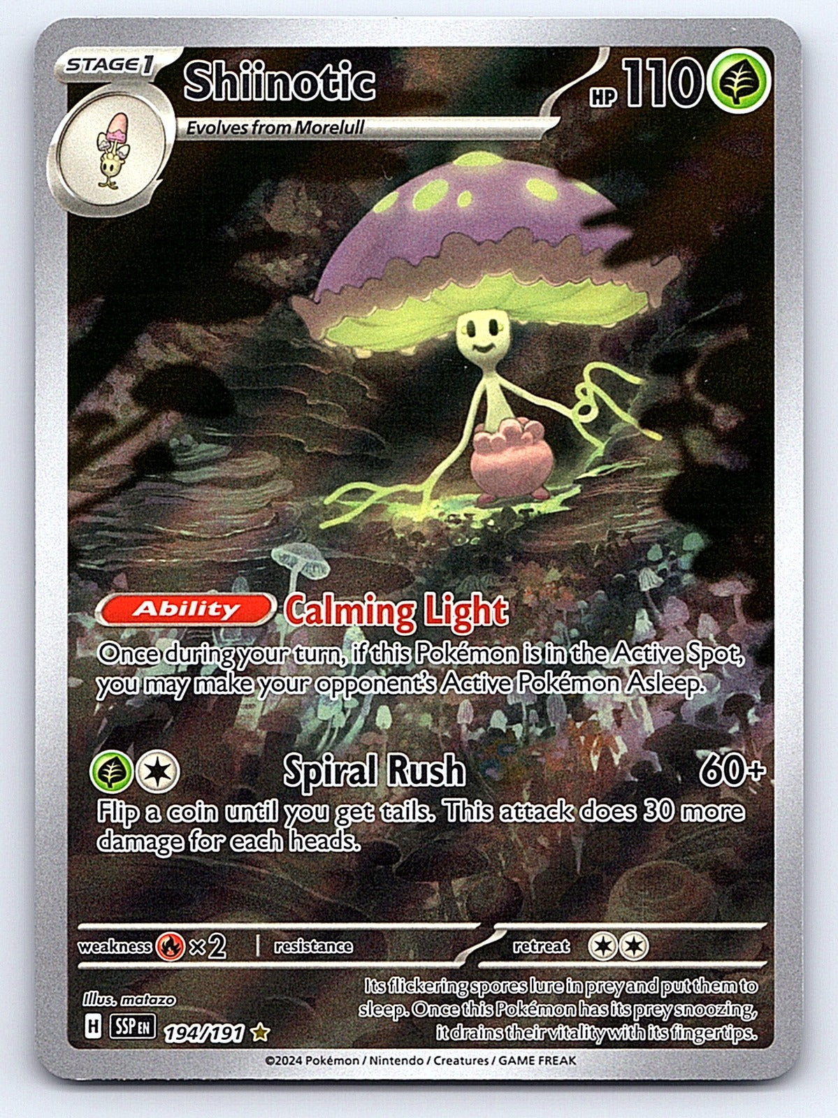 Shiinotic 194/191 – SV08: Surging Sparks