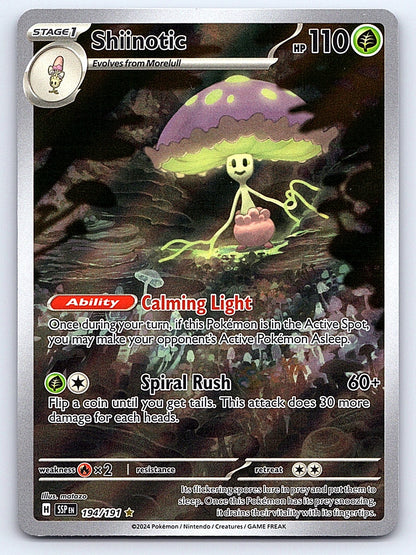 Shiinotic 194/191 – SV08: Surging Sparks
