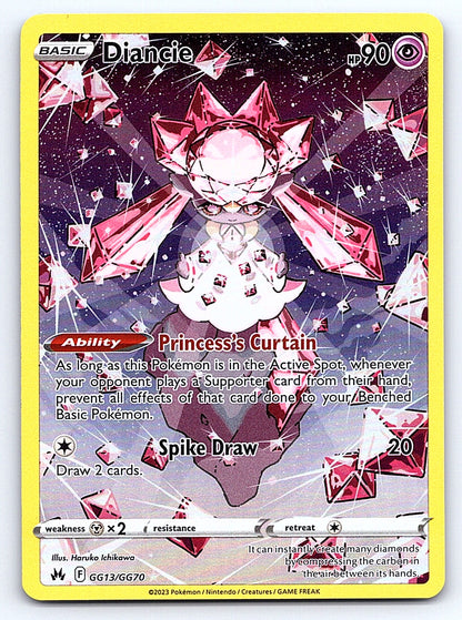 Diancie GG13/GG70 – SWSH: Crown Zenith: Galarian Gallery