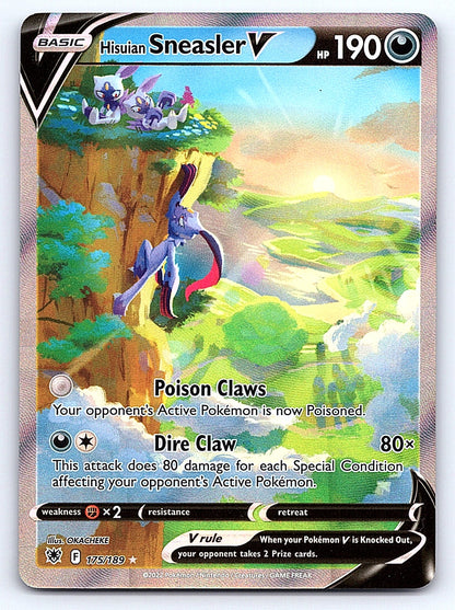 Hisuian Sneasler V (Alternate Full Art) 175/189 – SWSH10: Astral Radiance