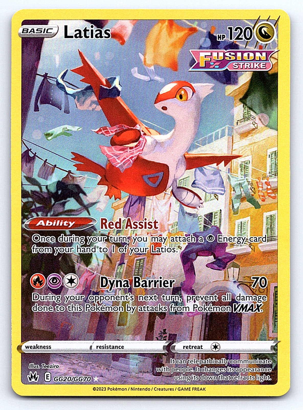 Latias GG20/GG70 – SWSH: Crown Zenith: Galarian Gallery