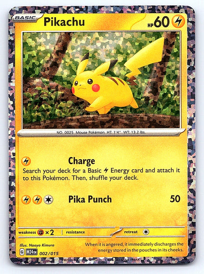 Pikachu 002/015 – McDonald's Promos 2024