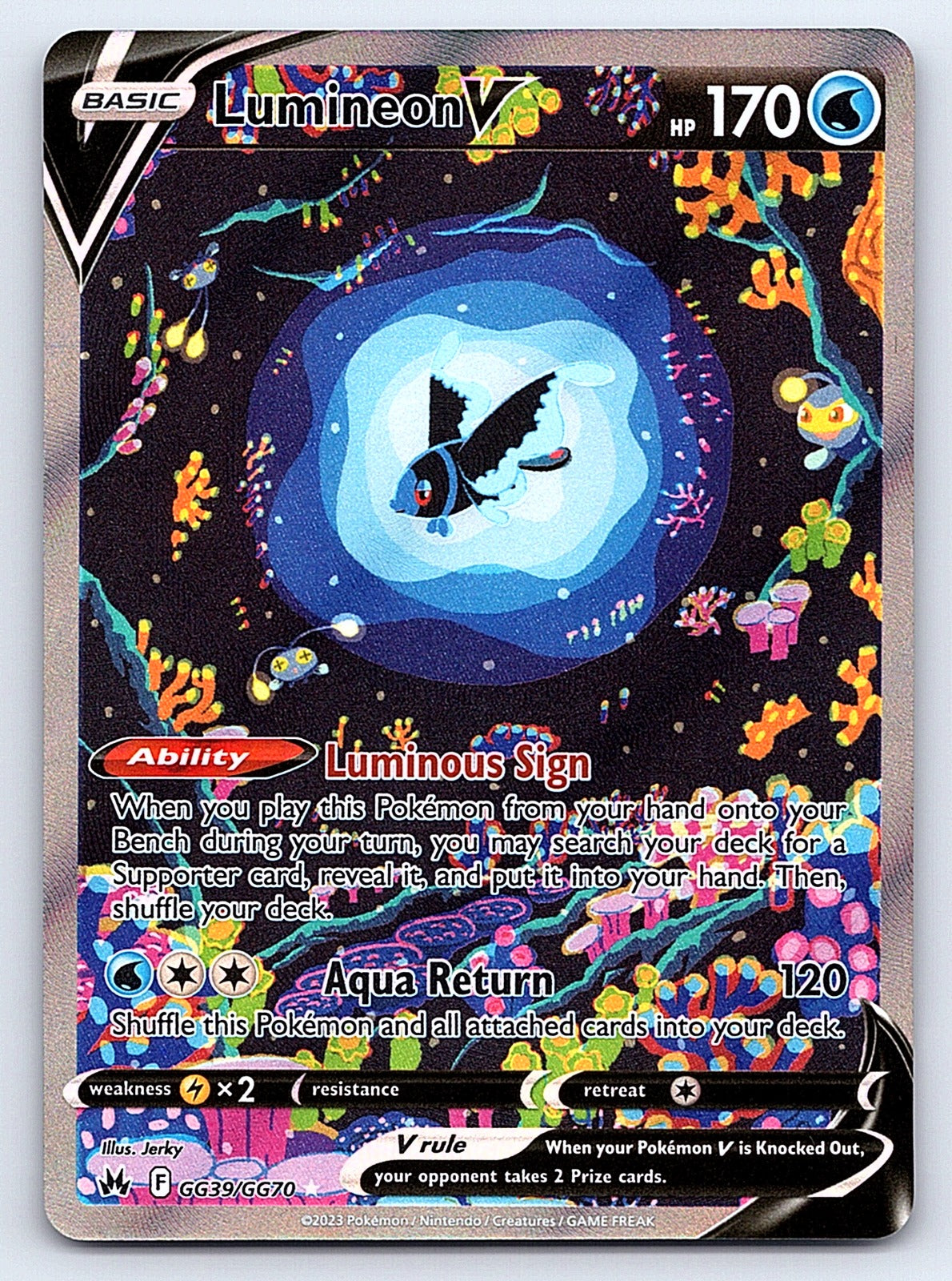 Lumineon V GG39/GG70 – SWSH: Crown Zenith: Galarian Gallery