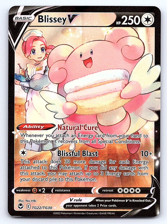Blissey V TG22/TG30 – SWSH12: Silver Tempest Trainer Gallery