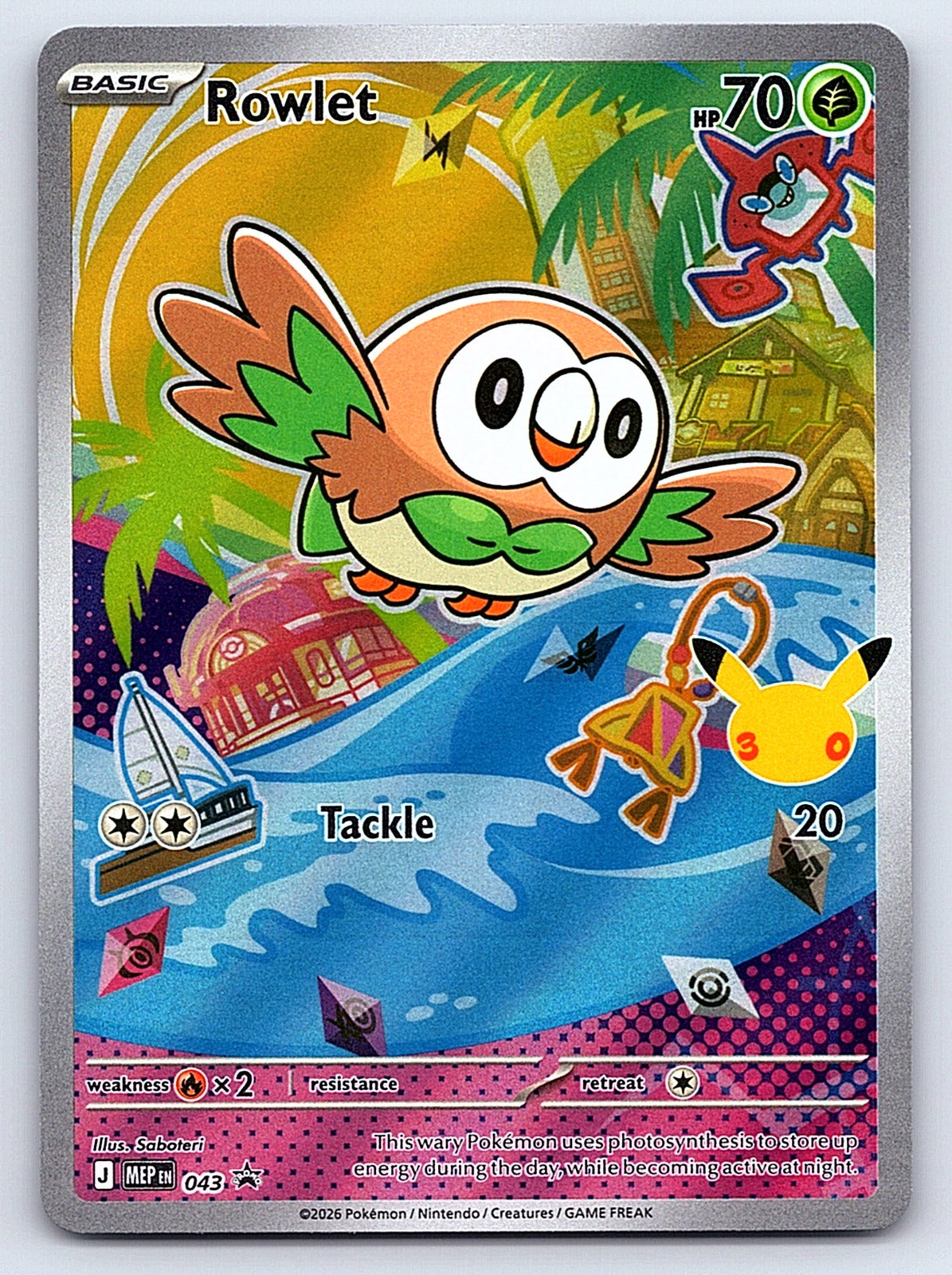 Rowlet 043 – ME: Mega Evolution Promo