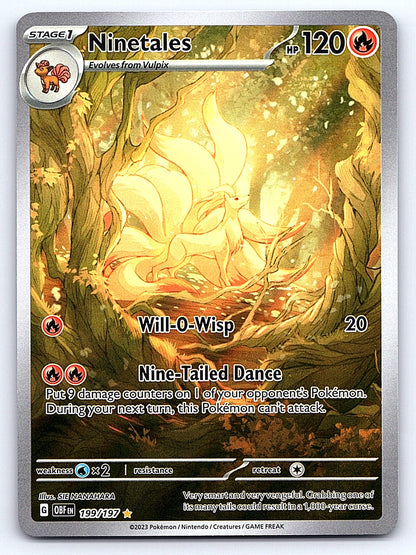 Ninetales 199/197 – SV03: Obsidian Flames