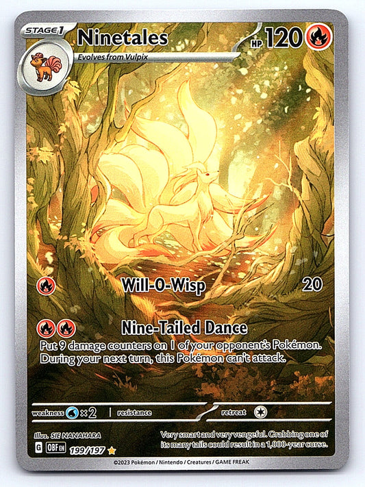 Ninetales 199/197 – SV03: Obsidian Flames