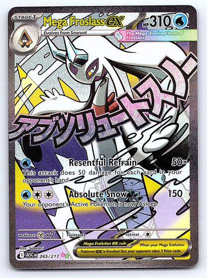 Mega Froslass ex 265/217 – ME: Ascended Heroes