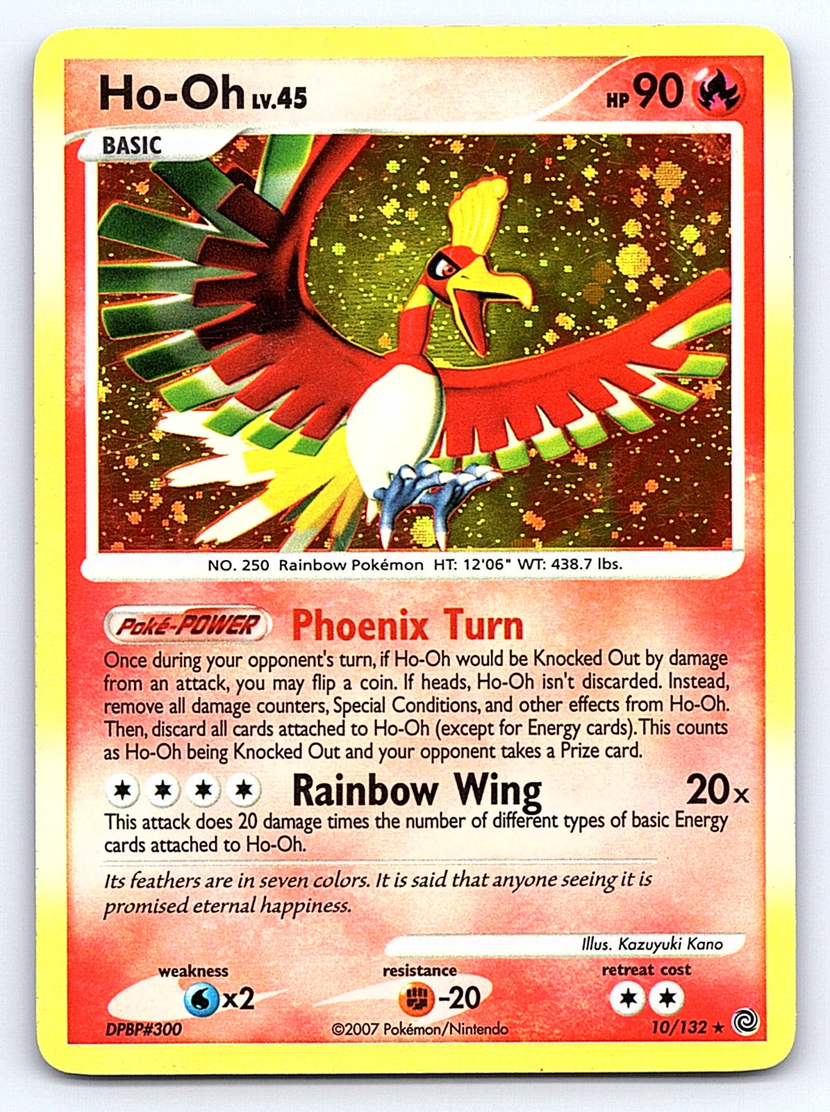 Ho-Oh 10/132 – Secret Wonders