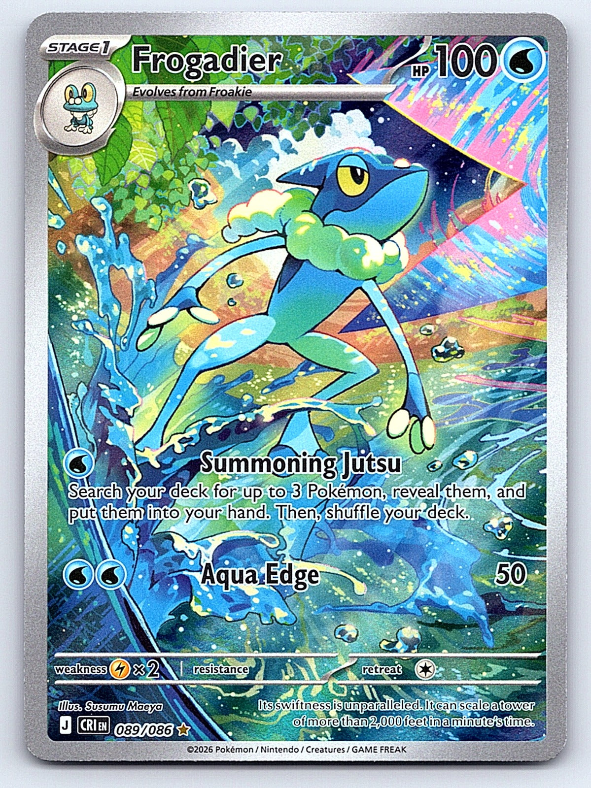 Frogadier 089/086 – ME04: Chaos Rising