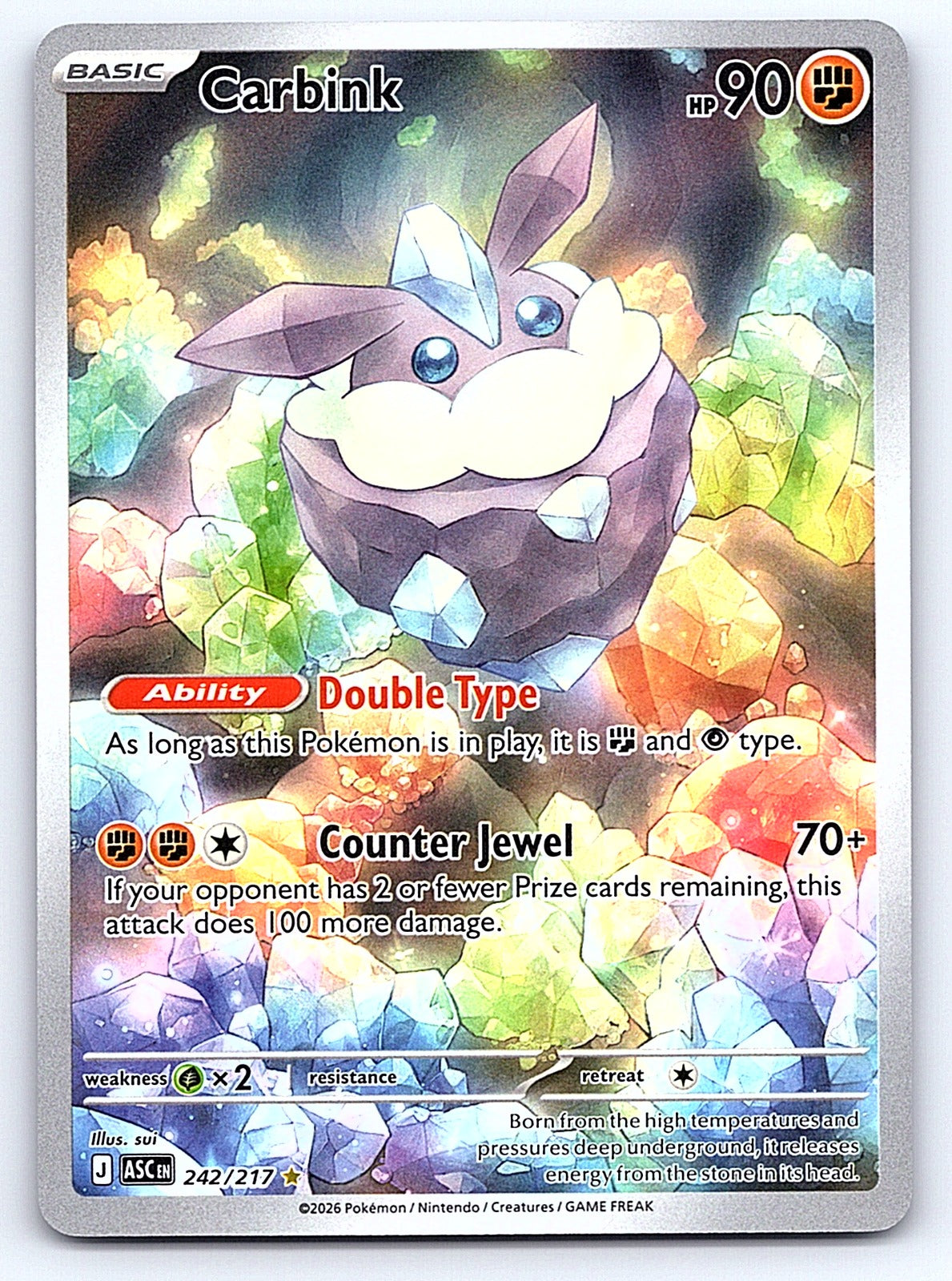 Carbink 242/217 – ME: Ascended Heroes