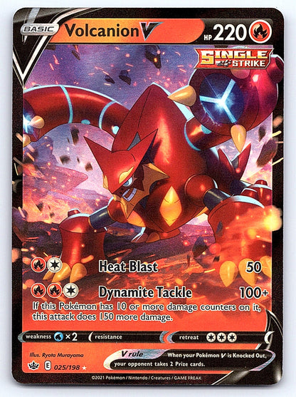 Volcanion V 025/198 – SWSH06: Chilling Reign