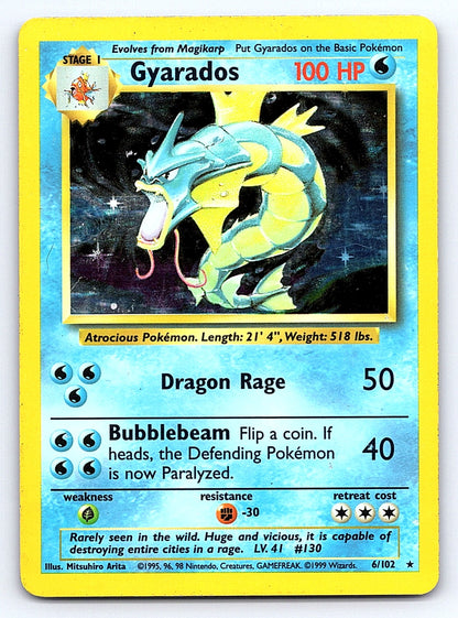 Gyarados 006/102 – Base Set (Shadowless)