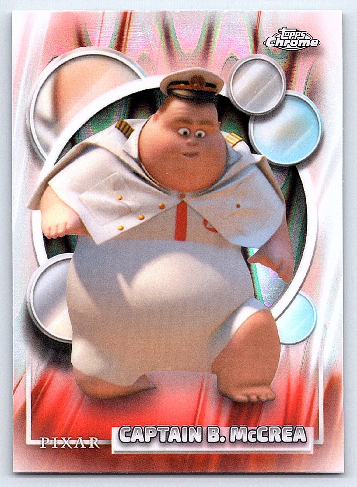 Captain B. McCrea #144 Raywave Refractor — Topps Chrome Disney Raywave Refractor