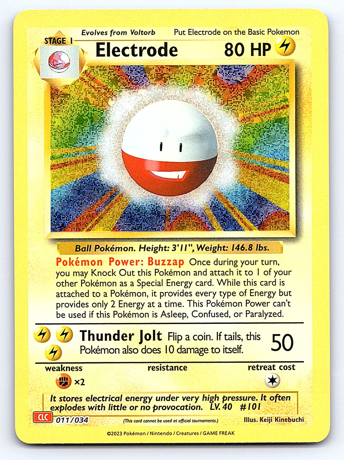 Electrode 011/034 – Trading Card Game Classic