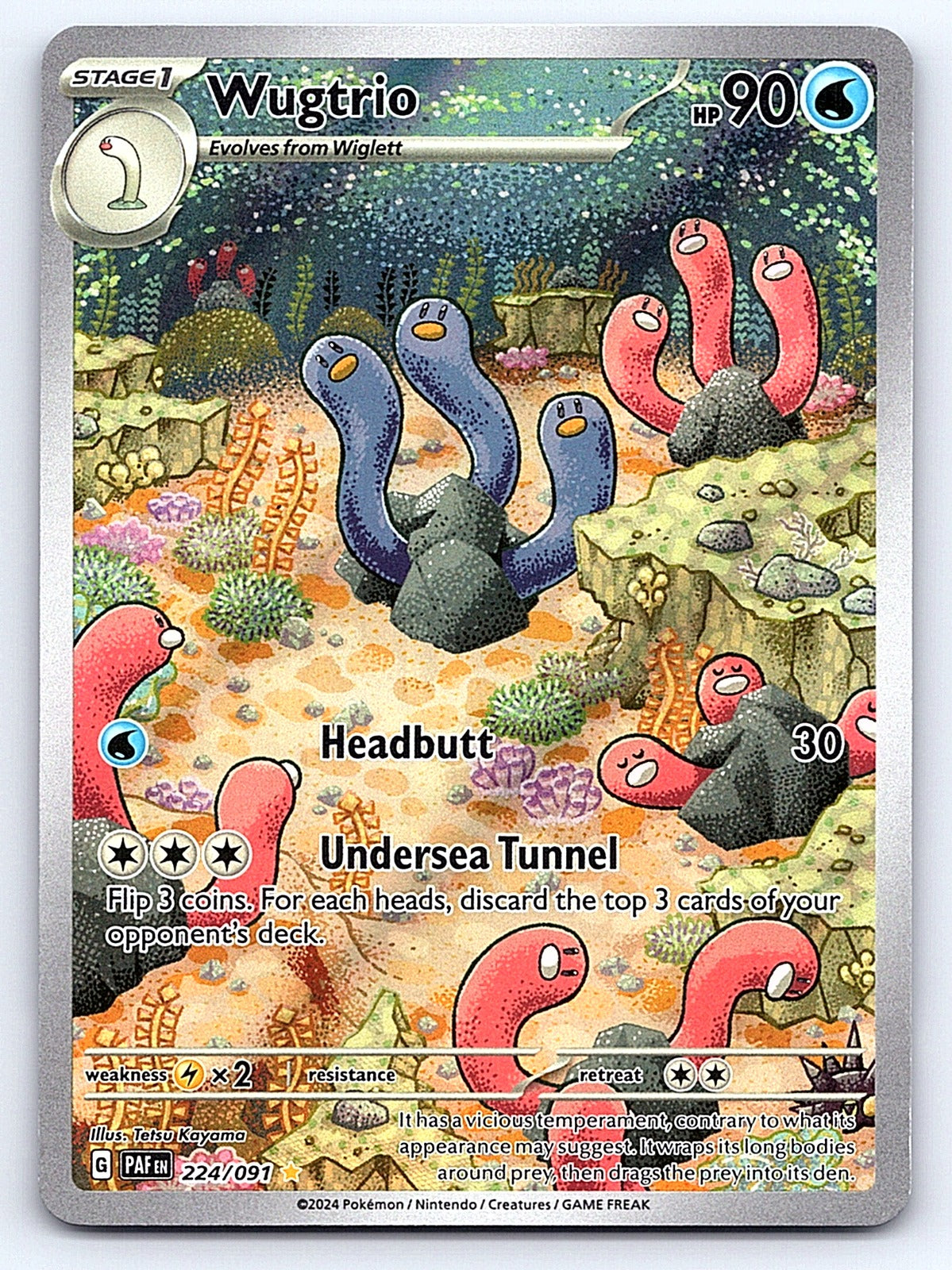 Wugtrio 224/091 – SV: Paldean Fates