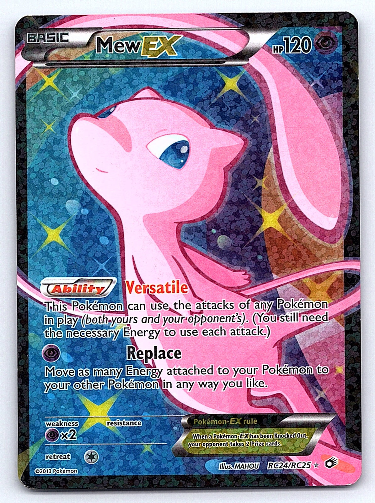 Mew EX (Full Art) RC24/RC25 – Legendary Treasures: Radiant Collection