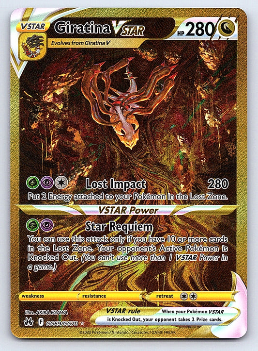 Giratina VSTAR (Secret) GG69/GG70 – SWSH: Crown Zenith: Galarian Gallery