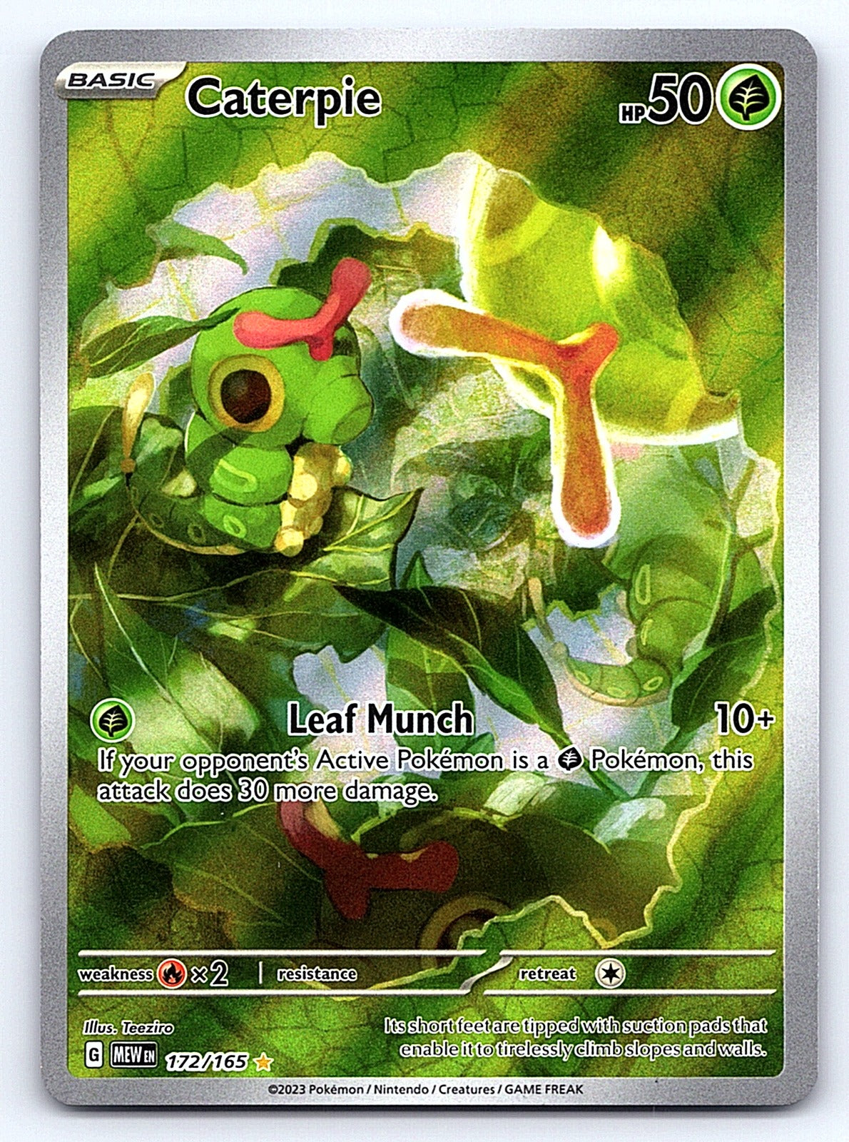 Caterpie 172/165 – SV: Scarlet & Violet 151