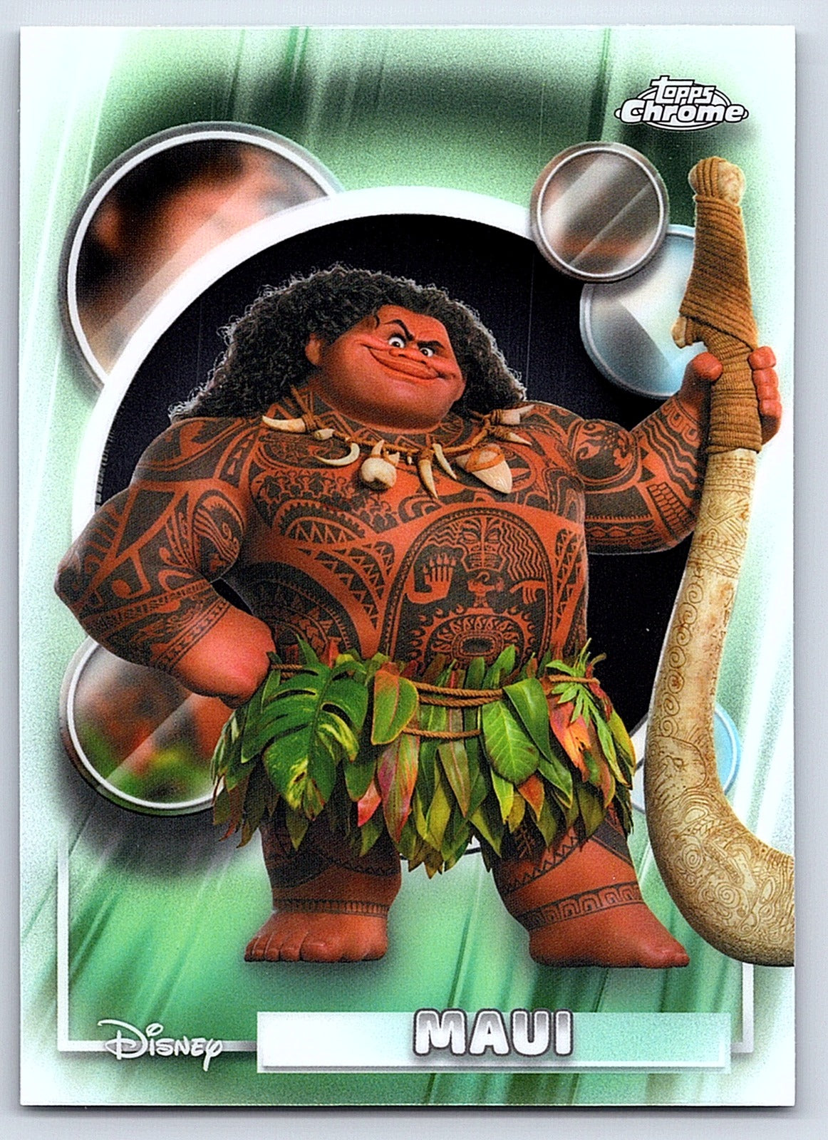 Maui #11 Base — Topps Chrome Disney