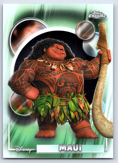 Maui #11 Base — Topps Chrome Disney